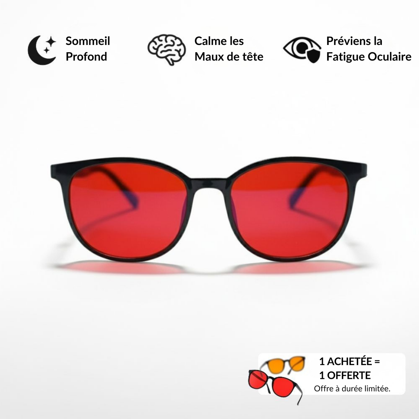 Claryon Flow® – Lunettes Mixtes Anti-Lumière Bleue